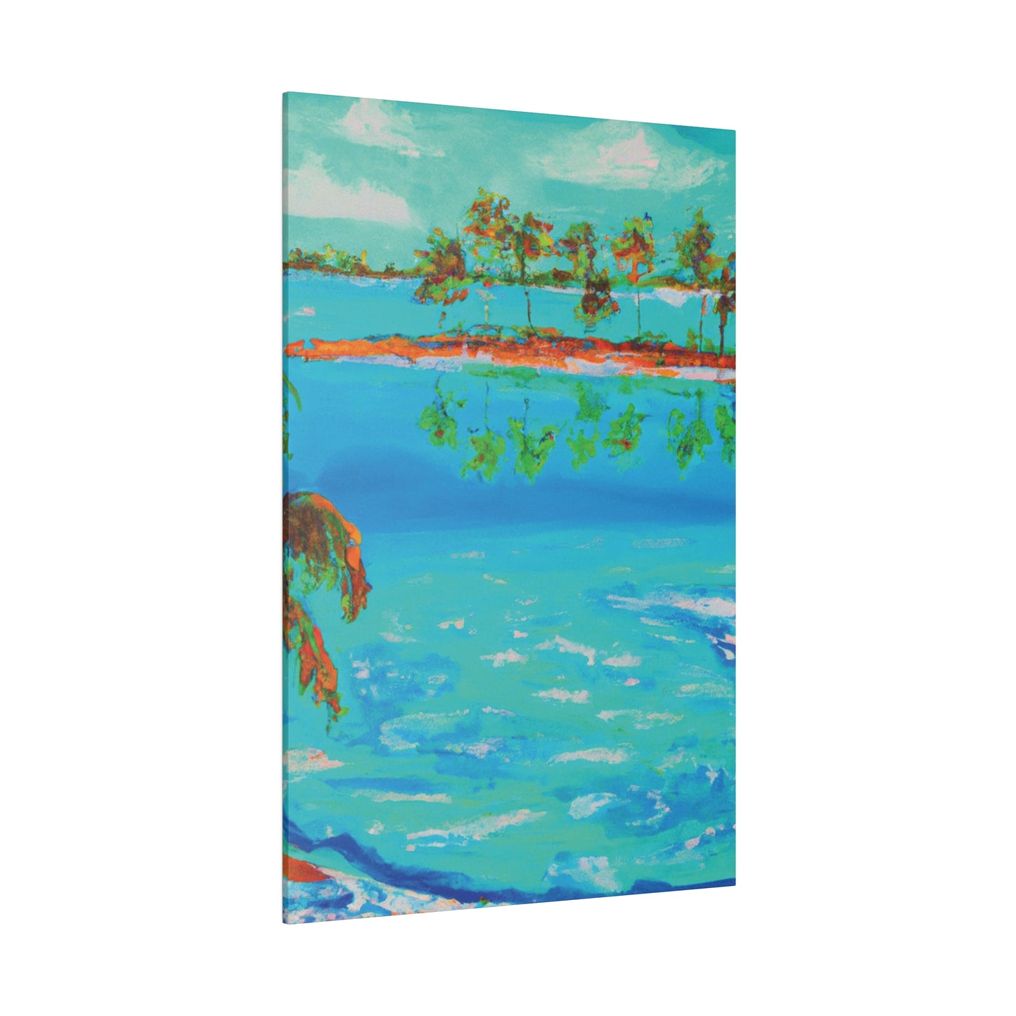 5171E - Bahamas Ocean Painting Print | Bahamas | Ocean | Beach | Poster | Home Decor | Wall Art | Canvas