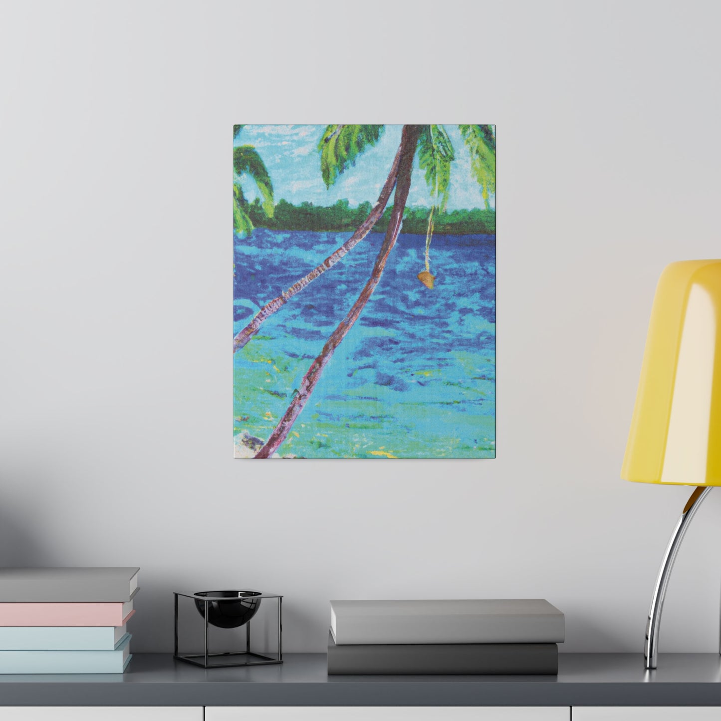 4564E - Bahamas Ocean Painting Print | Bahamas | Ocean | Beach | Poster | Home Decor | Wall Art | Canvas