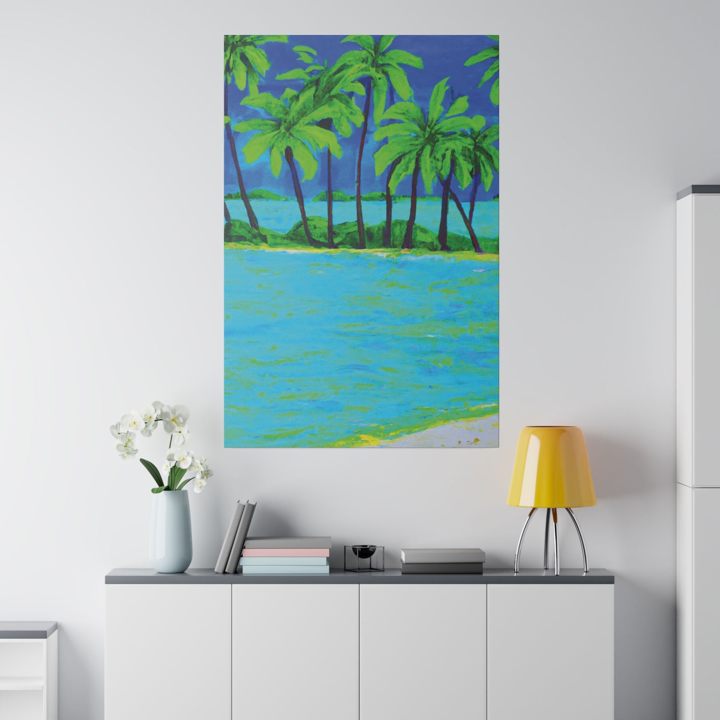 3148Z - Bahamas Ocean Painting Print | Bahamas | Ocean | Beach | Poster | Home Decor | Wall Art | Canvas