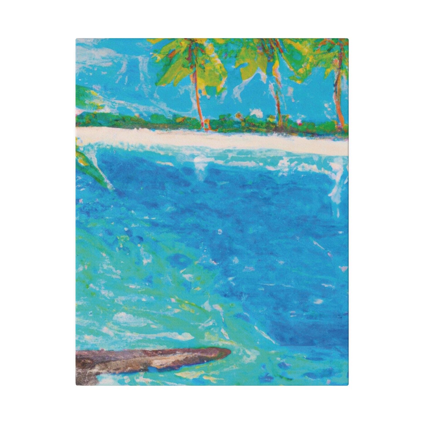 5065C - Bahamas Ocean Painting Print | Bahamas | Ocean | Beach | Poster | Home Decor | Wall Art | Canvas