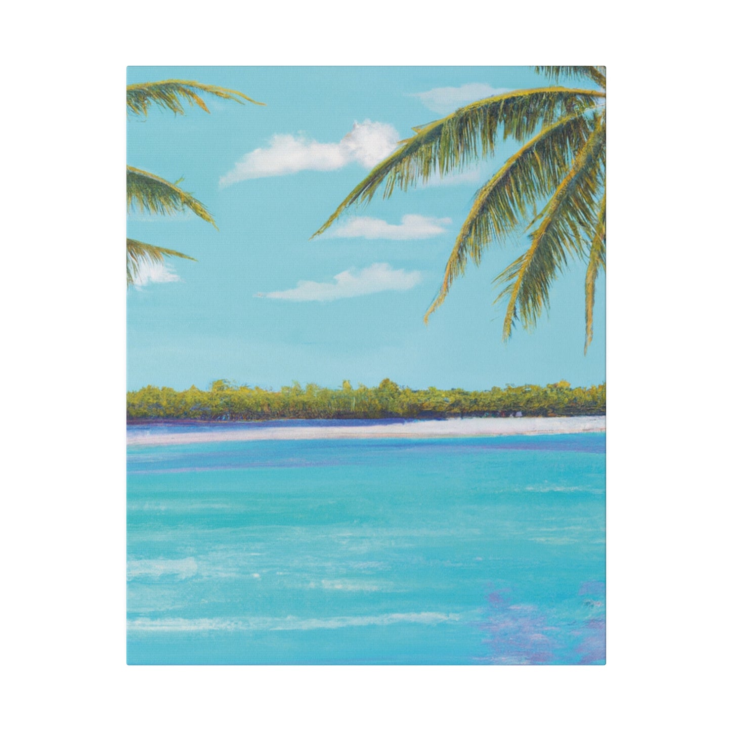 8132D - Bahamas Ocean Painting Print | Bahamas | Ocean | Beach | Poster | Home Decor | Wall Art | Canvas