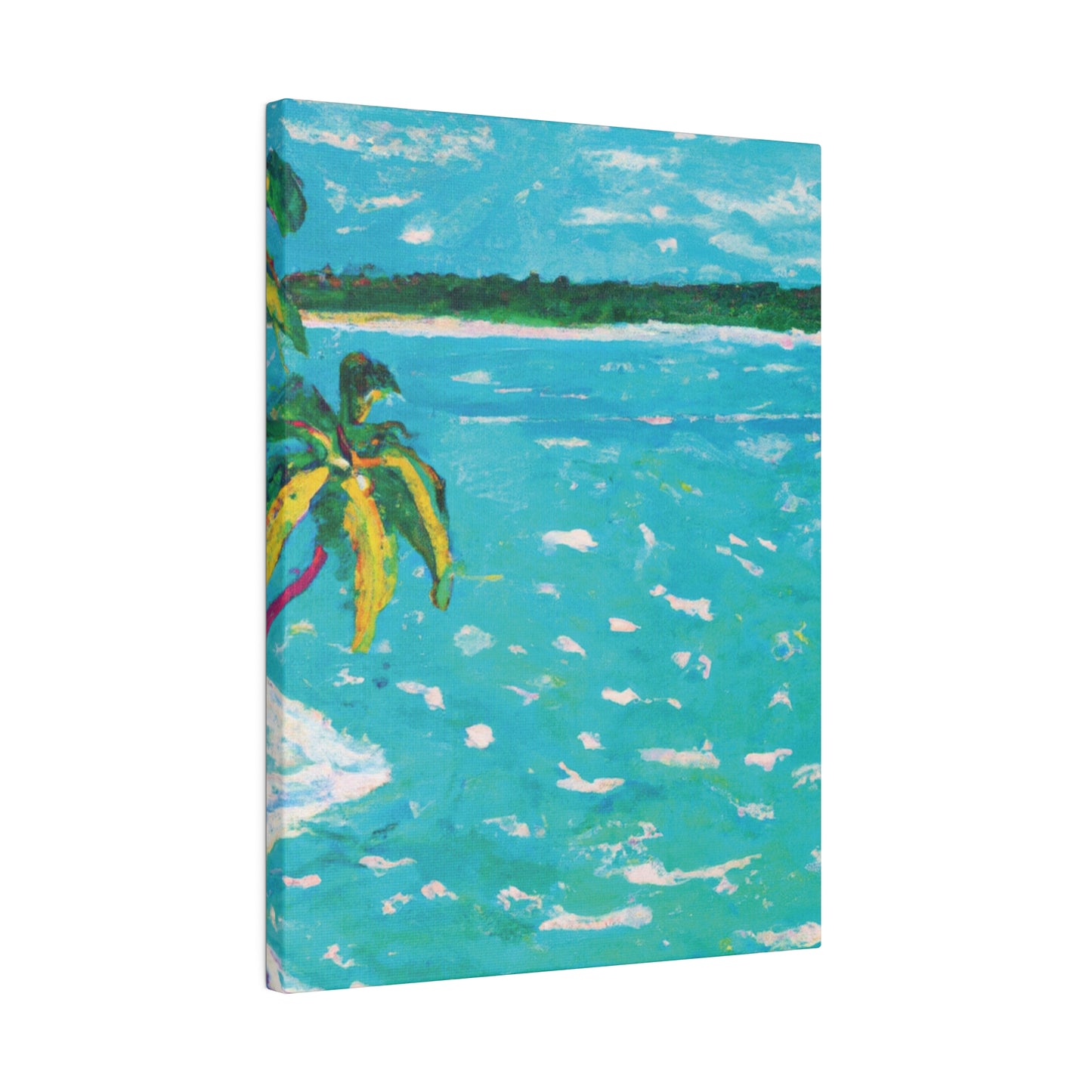 8278H - Bahamas Ocean Painting Print | Bahamas | Ocean | Beach | Poster | Home Decor | Wall Art | Canvas