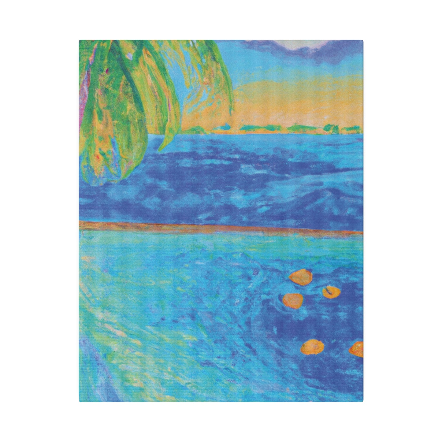 4268O - Bahamas Ocean Painting Print | Bahamas | Ocean | Beach | Poster | Home Decor | Wall Art | Canvas