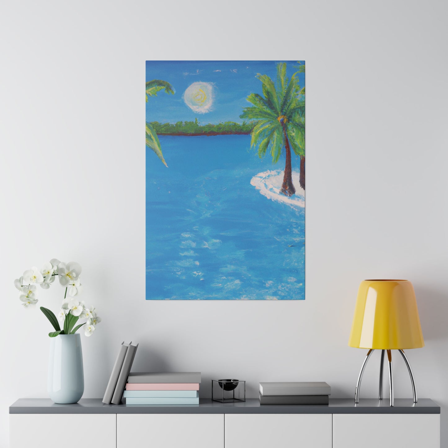 5156X - Bahamas Ocean Painting Print | Bahamas | Ocean | Beach | Poster | Home Decor | Wall Art | Canvas