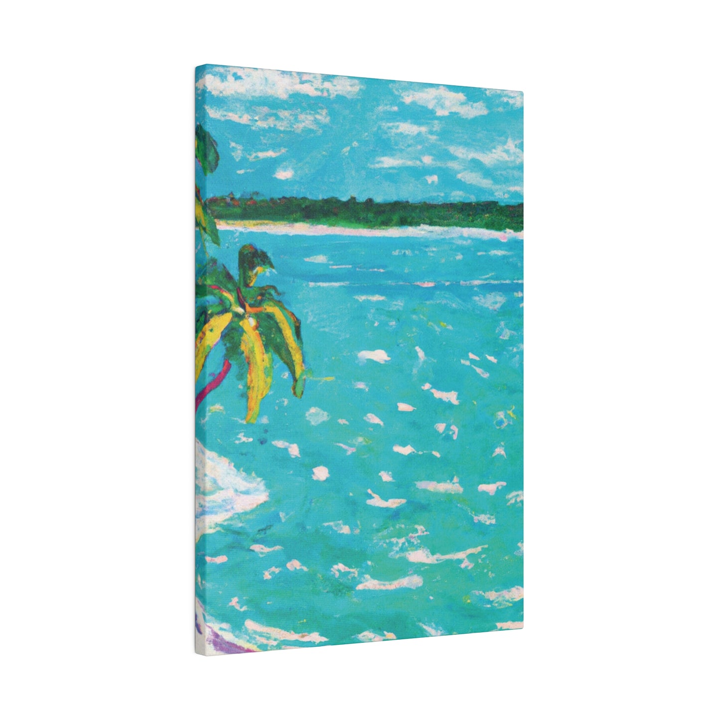 8278H - Bahamas Ocean Painting Print | Bahamas | Ocean | Beach | Poster | Home Decor | Wall Art | Canvas