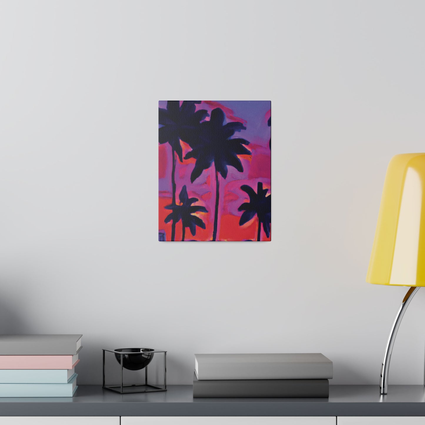 641R - Miami Beach Sunset Painting Print | Miami | Beach | Sunset | Poster | Home Decor | Wall Art | Canvas