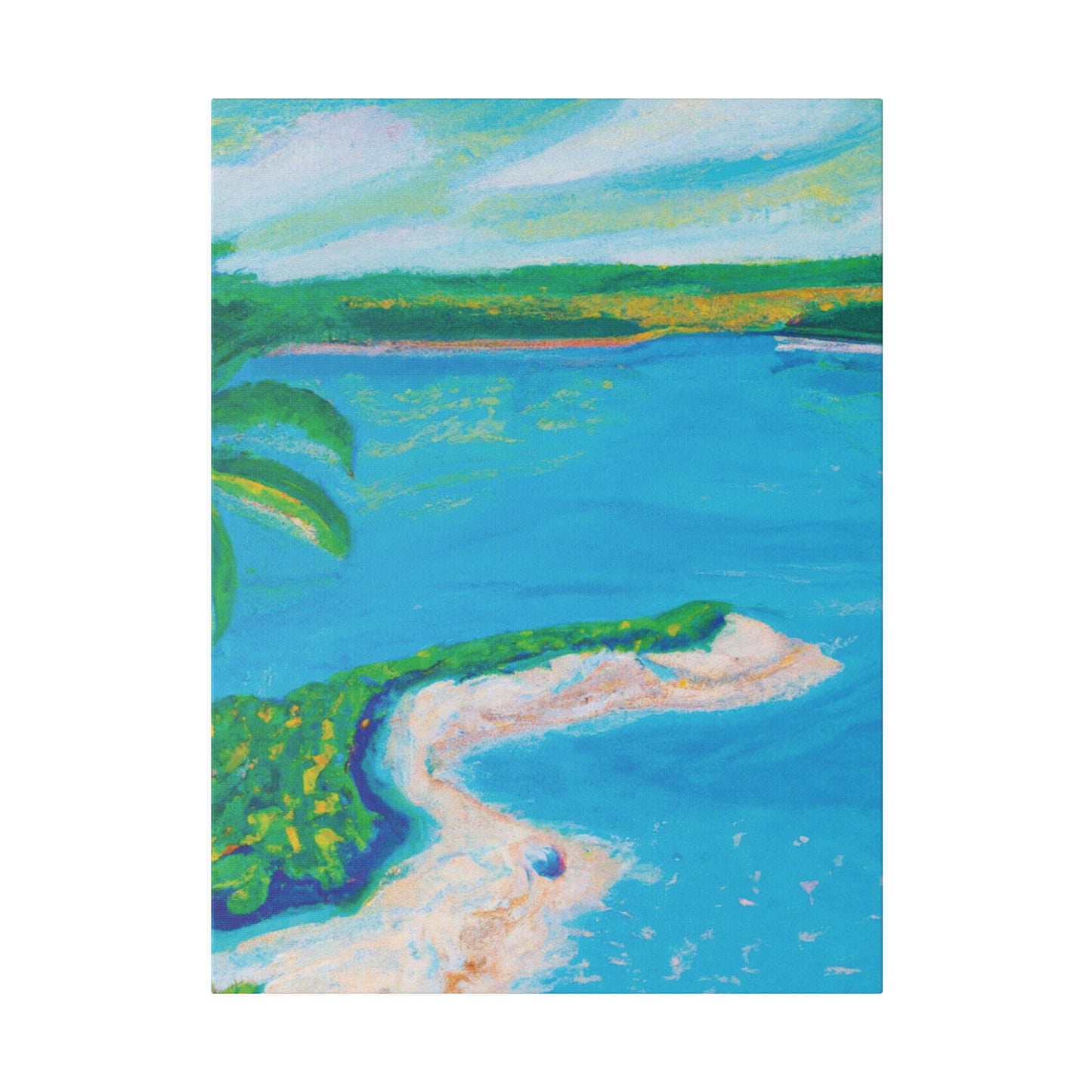 4895I - Bahamas Ocean Painting Print | Bahamas | Ocean | Beach | Poster | Home Decor | Wall Art | Canvas