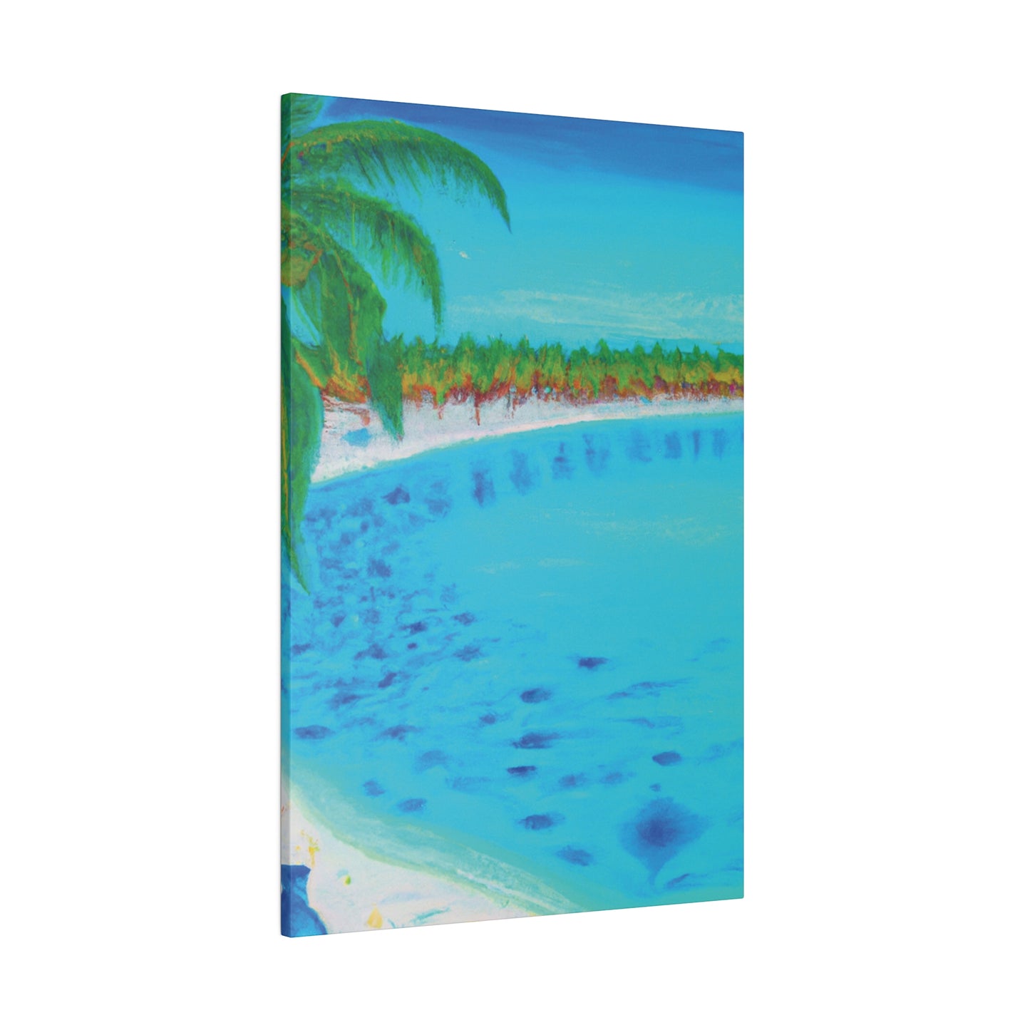 9677R - Bahamas Ocean Painting Print | Bahamas | Ocean | Beach | Poster | Home Decor | Wall Art | Canvas