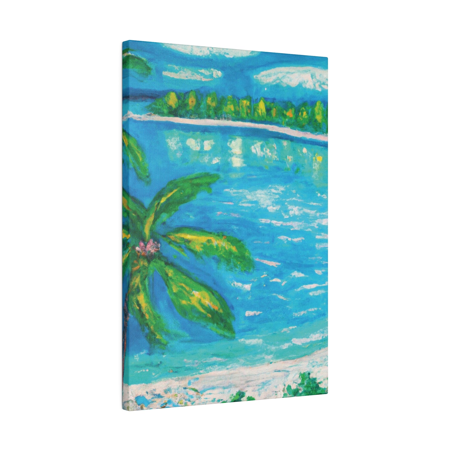 8776T - Bahamas Ocean Painting Print | Bahamas | Ocean | Beach | Poster | Home Decor | Wall Art | Canvas