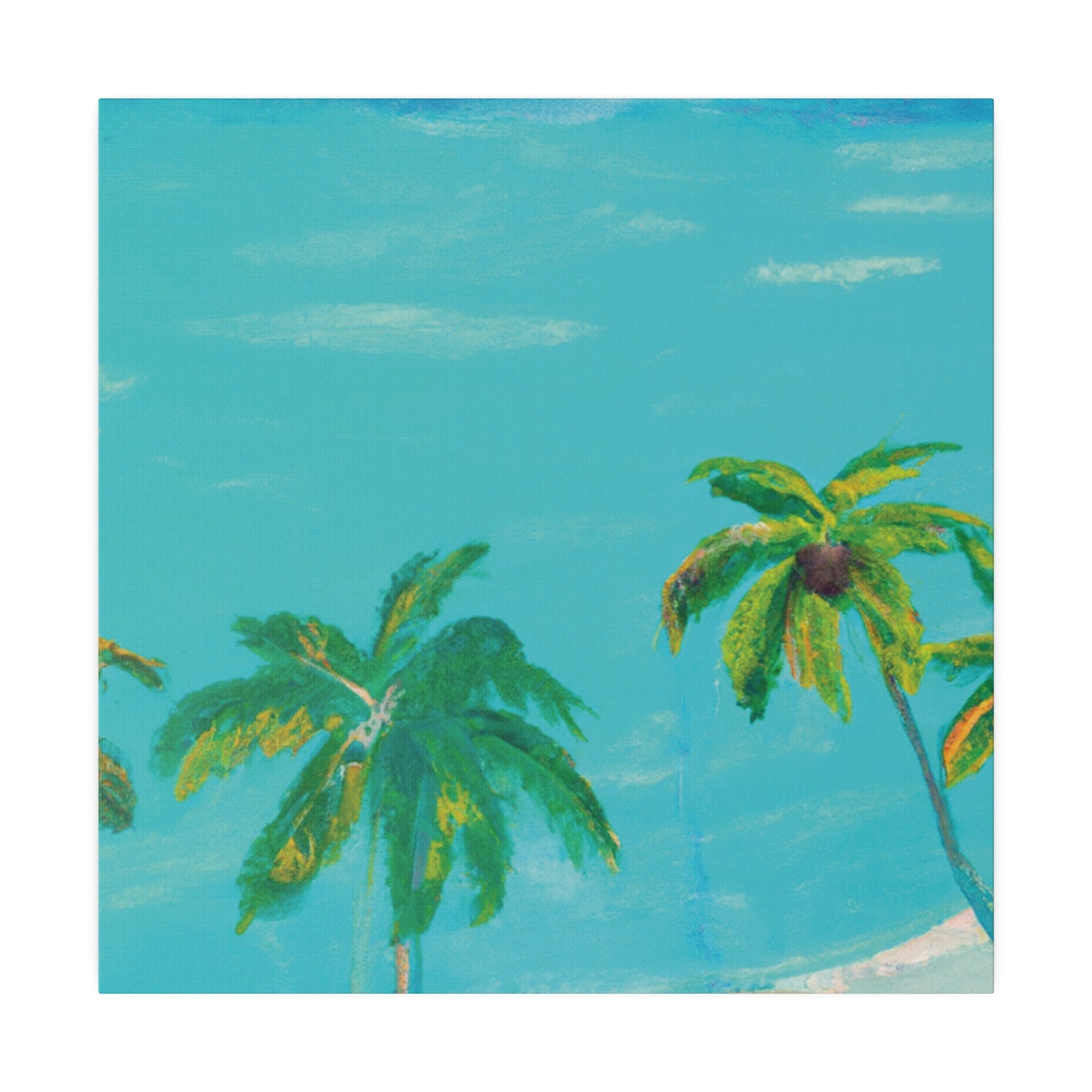 7383L - Bahamas Ocean Painting Print | Bahamas | Ocean | Beach | Poster | Home Decor | Wall Art | Canvas