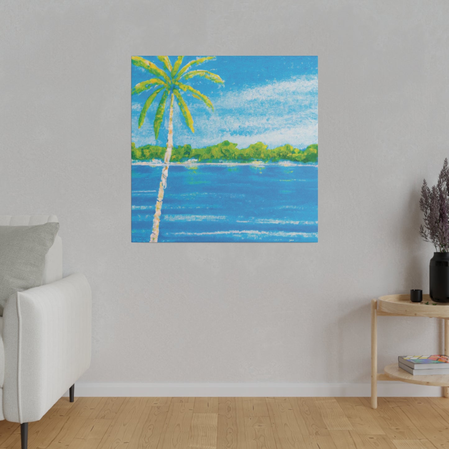 9803Q - Bahamas Ocean Painting Print | Bahamas | Ocean | Beach | Poster | Home Decor | Wall Art | Canvas