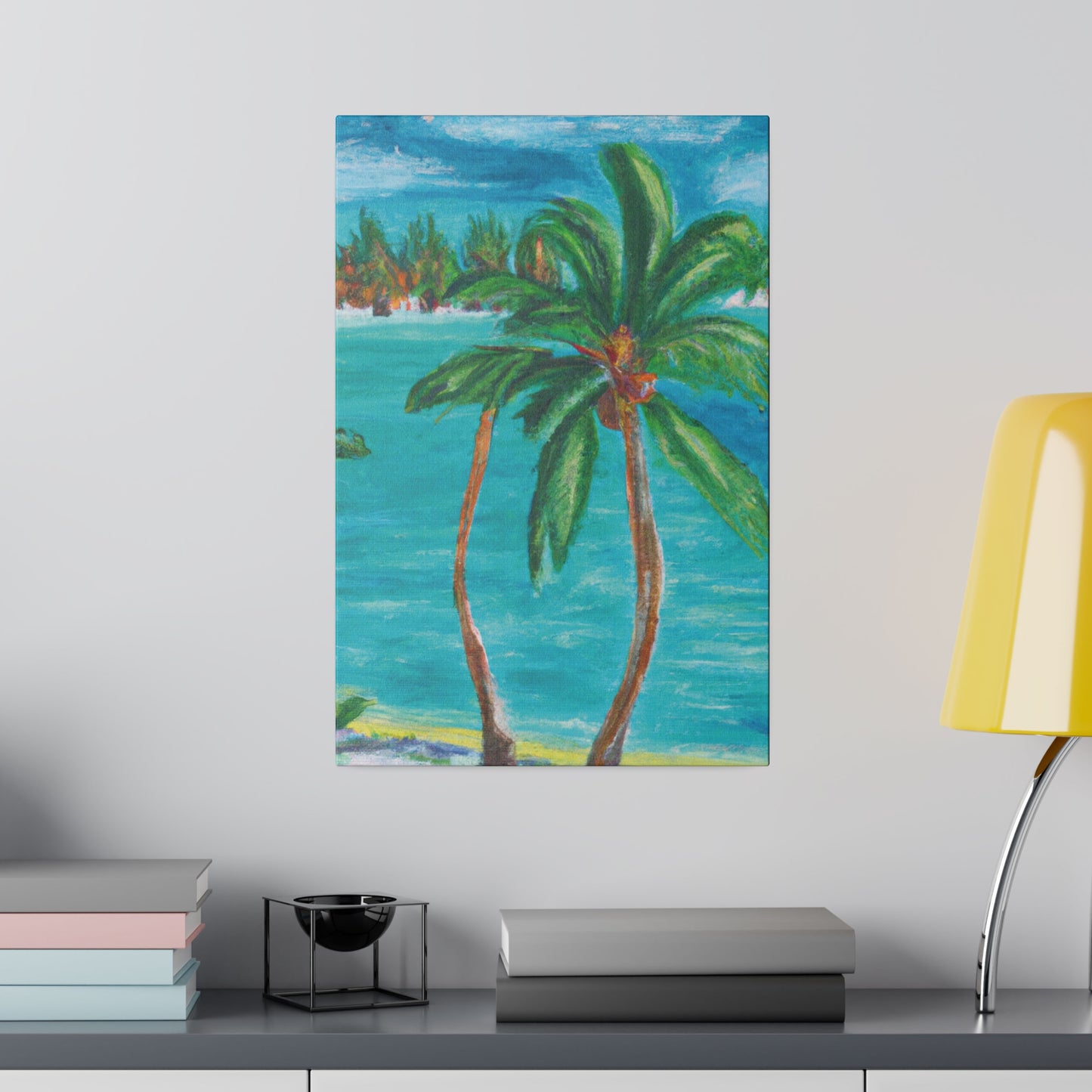 8299I - Bahamas Ocean Painting Print | Bahamas | Ocean | Beach | Poster | Home Decor | Wall Art | Canvas