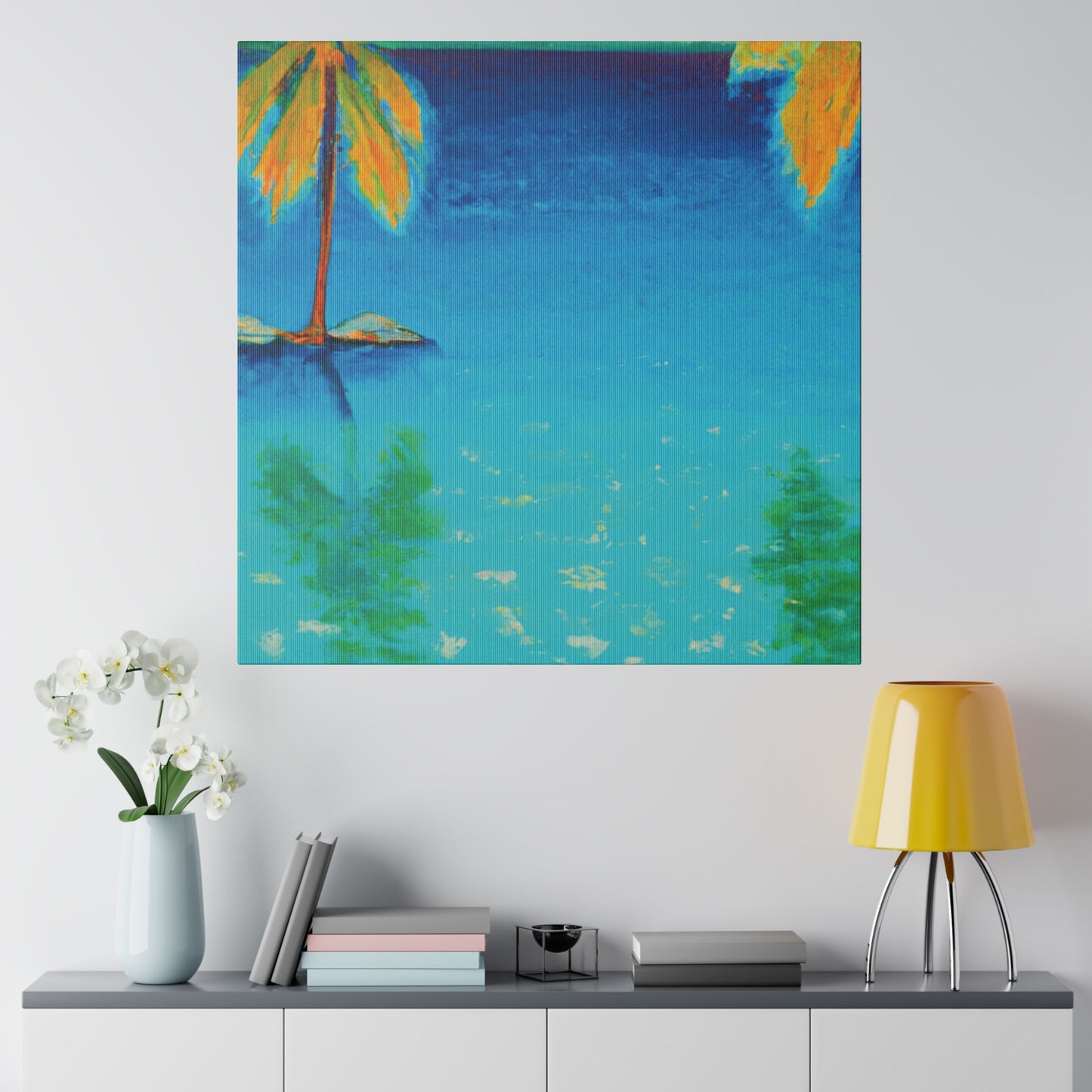 9234A - Bahamas Ocean Painting Print | Bahamas | Ocean | Beach | Poster | Home Decor | Wall Art | Canvas