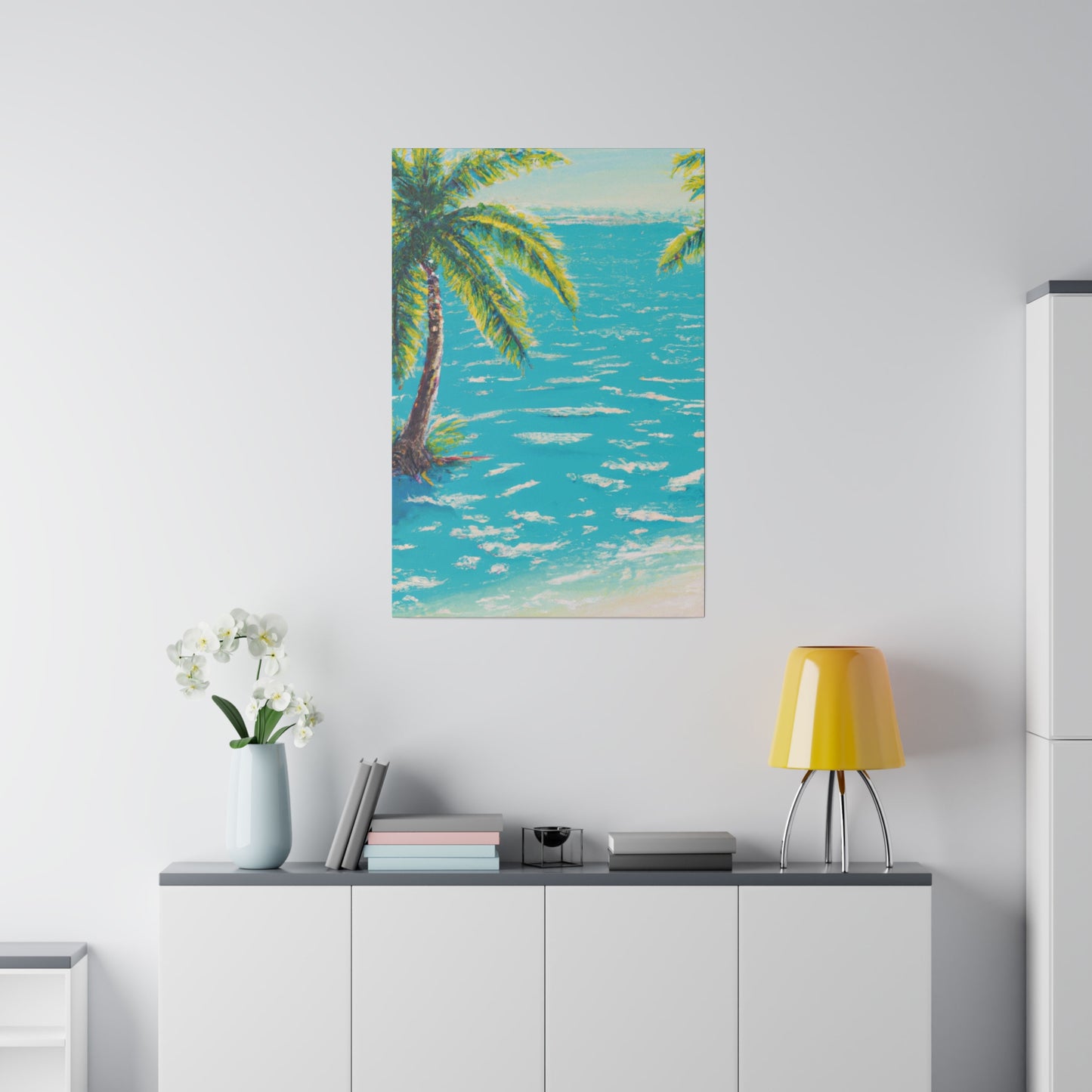 9501E - Bahamas Ocean Painting Print | Bahamas | Ocean | Beach | Poster | Home Decor | Wall Art | Canvas