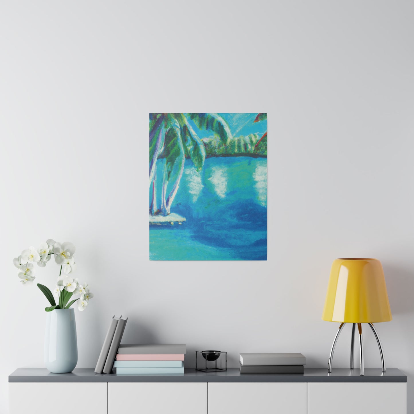 3187V - Bahamas Ocean Painting Print | Bahamas | Ocean | Beach | Poster | Home Decor | Wall Art | Canvas