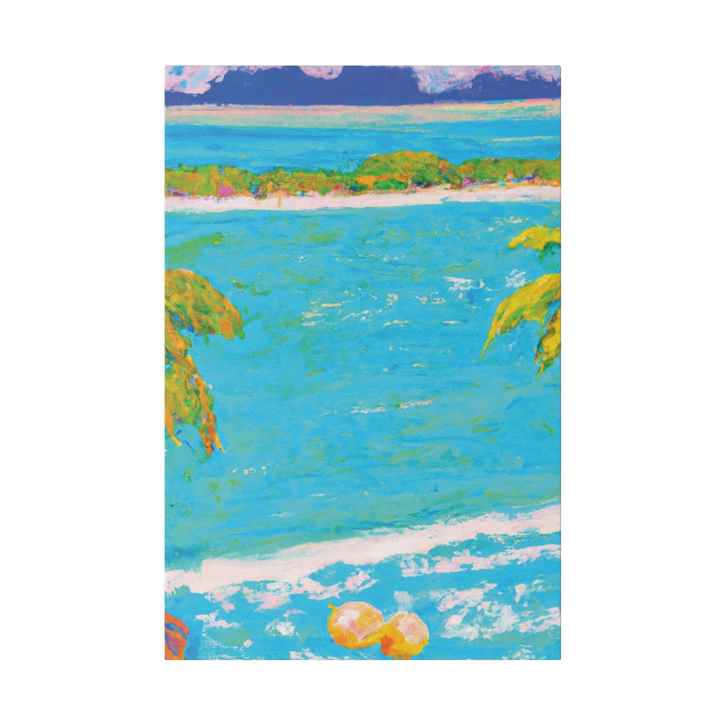 4783Z - Bahamas Ocean Painting Print | Bahamas | Ocean | Beach | Poster | Home Decor | Wall Art | Canvas