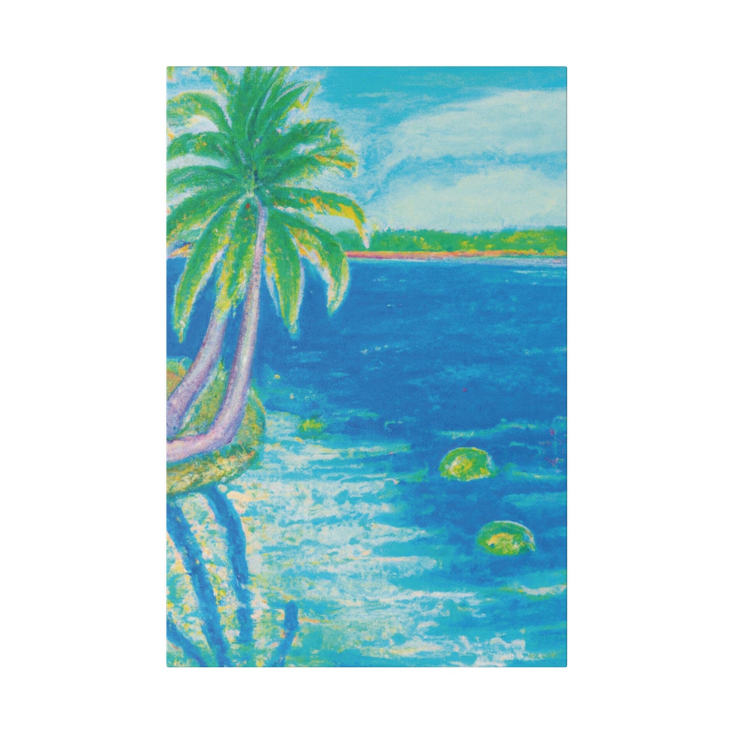 5683A - Bahamas Ocean Painting Print | Bahamas | Ocean | Beach | Poster | Home Decor | Wall Art | Canvas