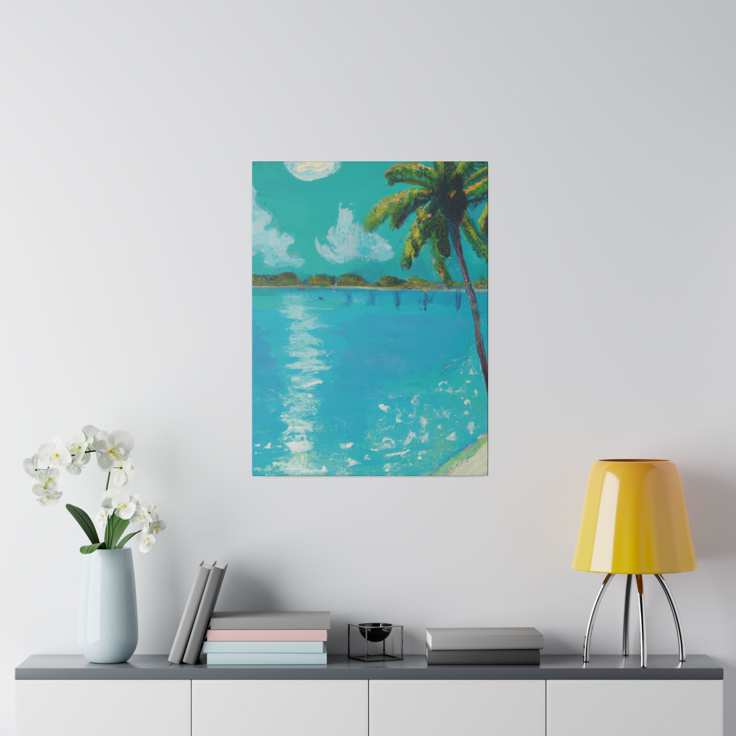 2483G - Bahamas Ocean Painting Print | Bahamas | Ocean | Beach | Poster | Home Decor | Wall Art | Canvas