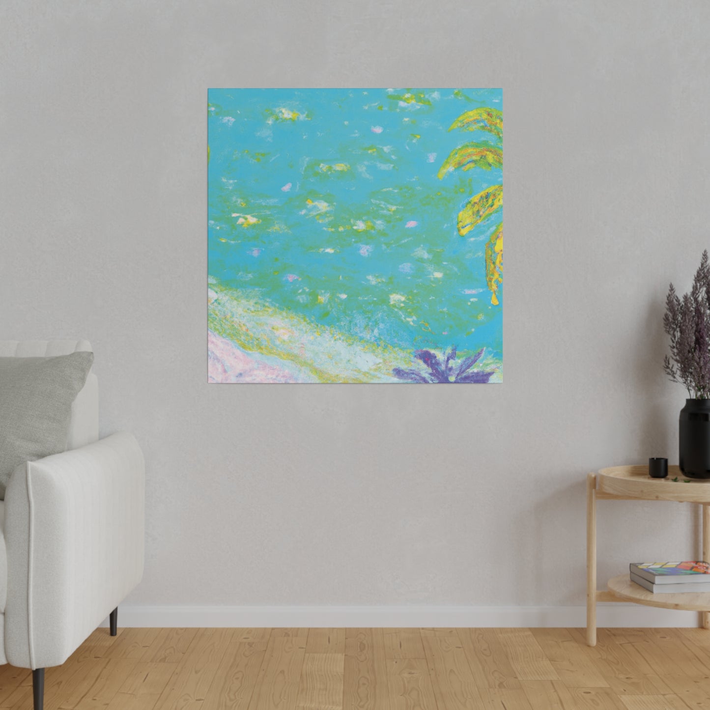 5254Q - Bahamas Ocean Painting Print | Bahamas | Ocean | Beach | Poster | Home Decor | Wall Art | Canvas