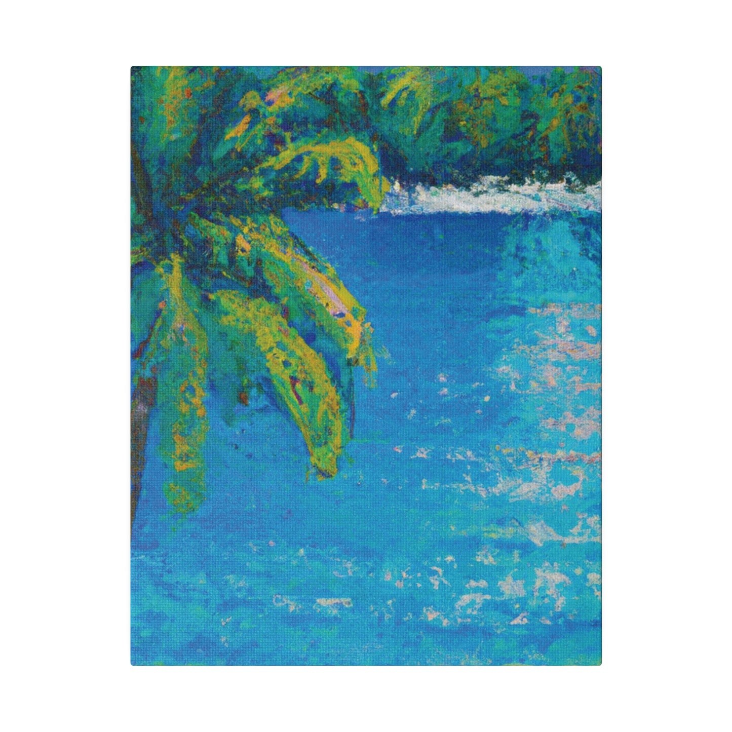 4645A - Bahamas Ocean Painting Print | Bahamas | Ocean | Beach | Poster | Home Decor | Wall Art | Canvas