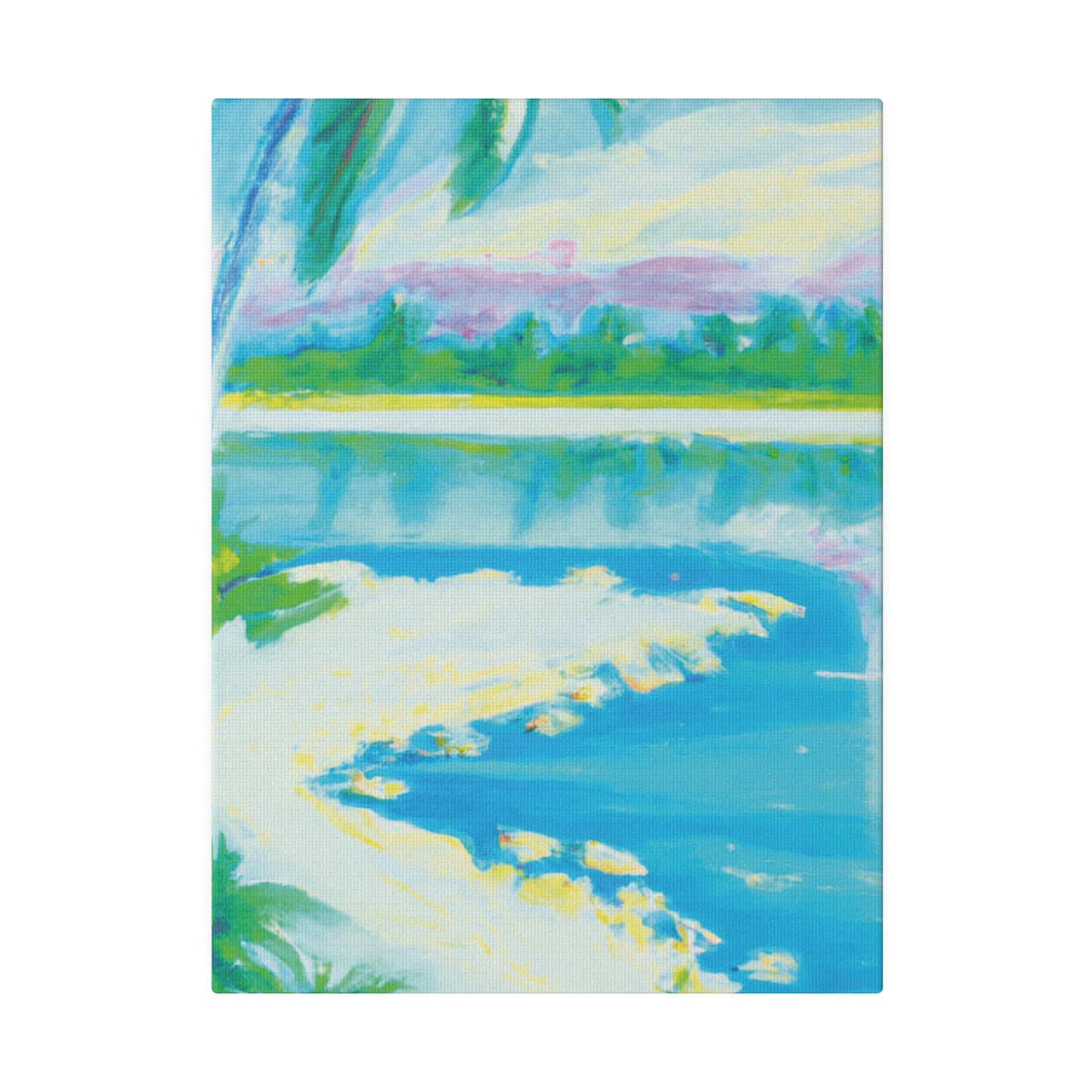 4501F - Bahamas Ocean Painting Print | Bahamas | Ocean | Beach | Poster | Home Decor | Wall Art | Canvas