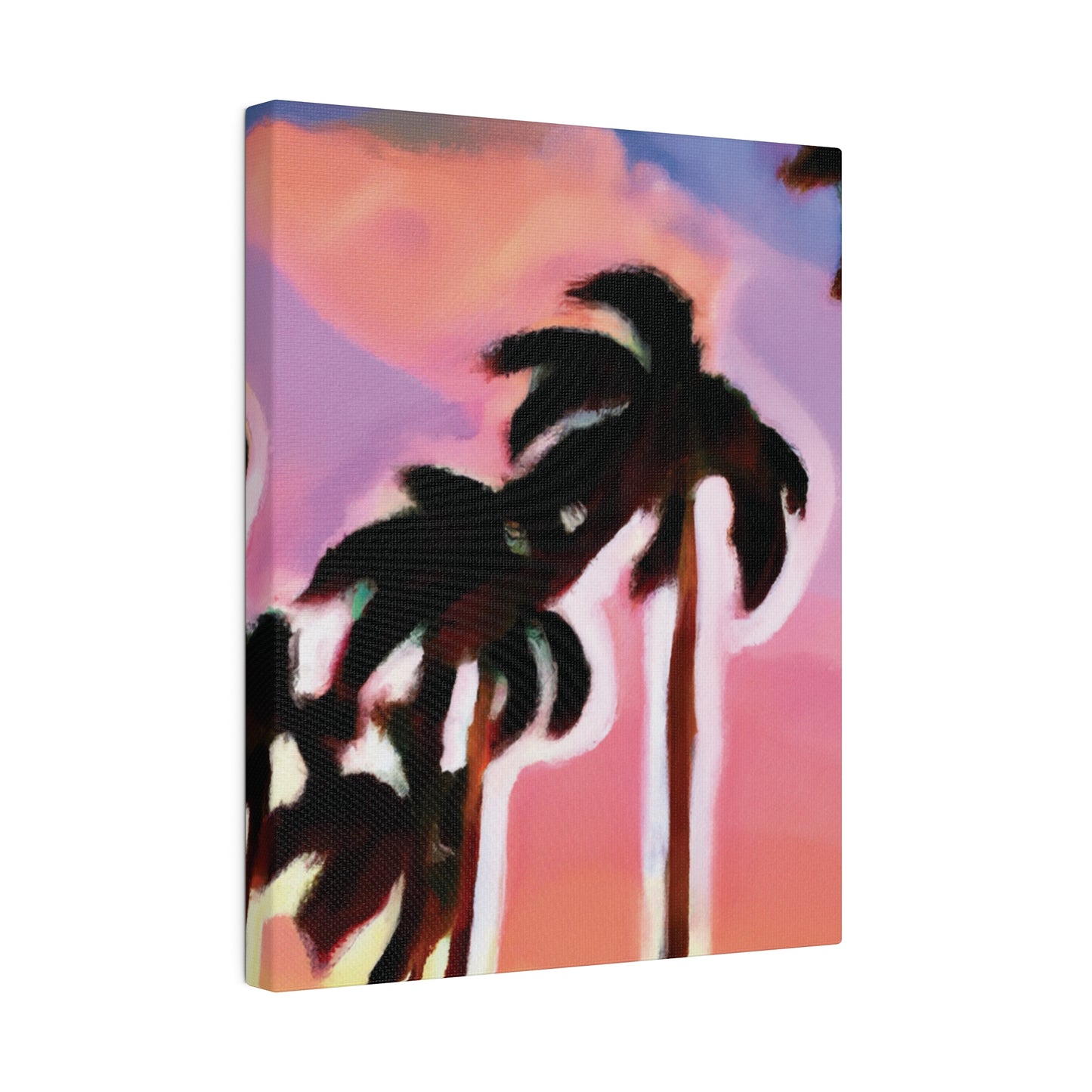 3563H - Miami Beach Sunset Painting Print | Miami | Beach | Sunset | Poster | Home Decor | Wall Art | Canvas