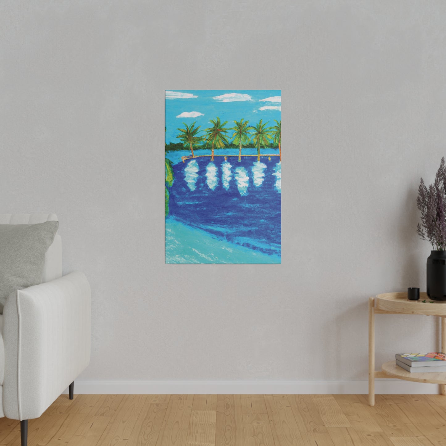 7996V - Bahamas Ocean Painting Print | Bahamas | Ocean | Beach | Poster | Home Decor | Wall Art | Canvas