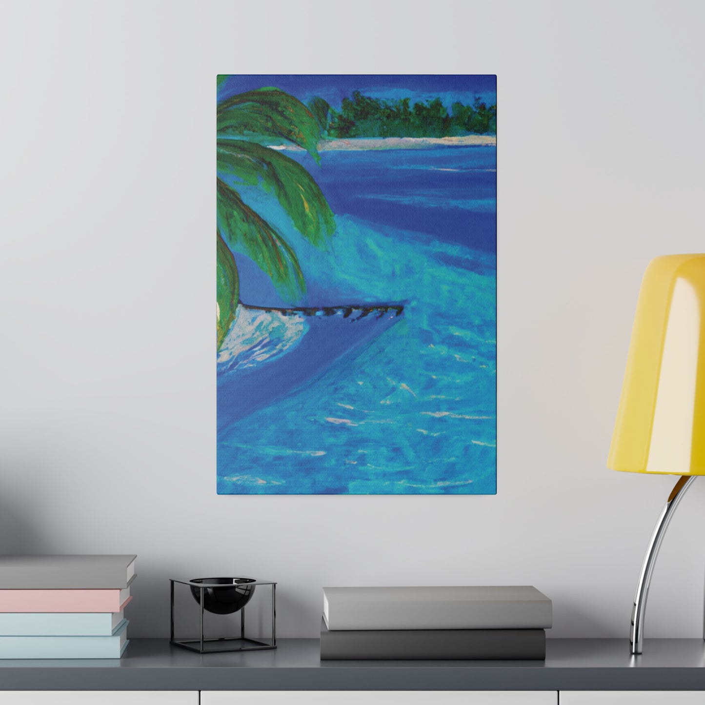 3145T - Bahamas Ocean Painting Print | Bahamas | Ocean | Beach | Poster | Home Decor | Wall Art | Canvas