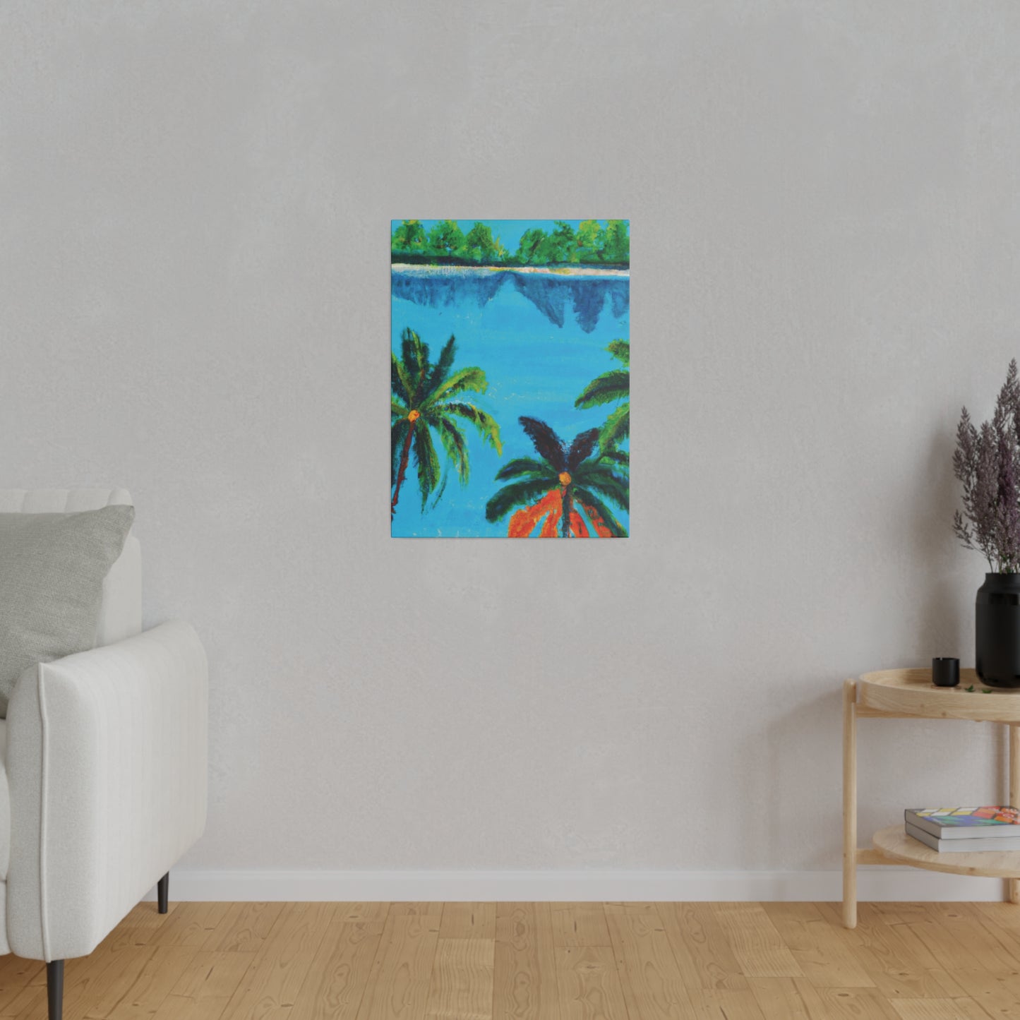 7373A - Bahamas Ocean Painting Print | Bahamas | Ocean | Beach | Poster | Home Decor | Wall Art | Canvas