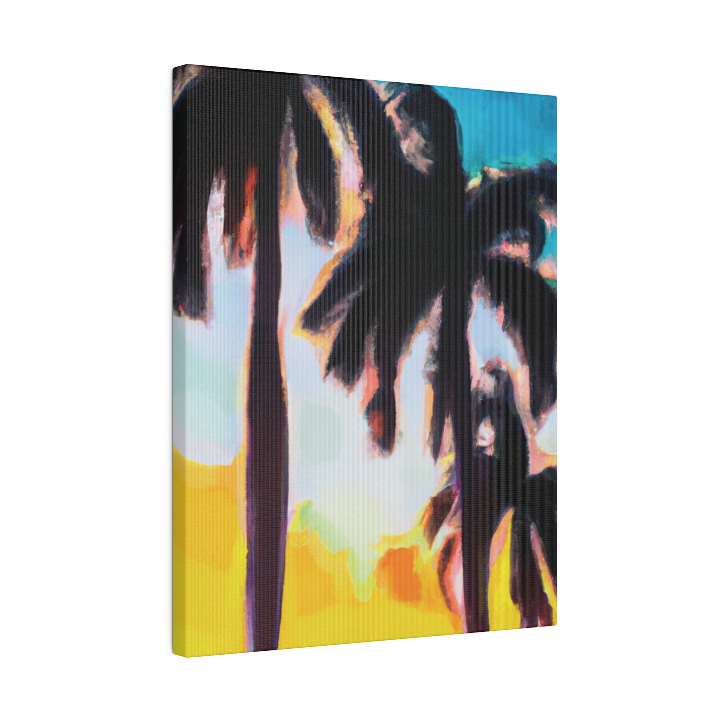 5485W - Miami Beach Sunset Painting Print | Miami | Beach | Sunset | Poster | Home Decor | Wall Art | Canvas