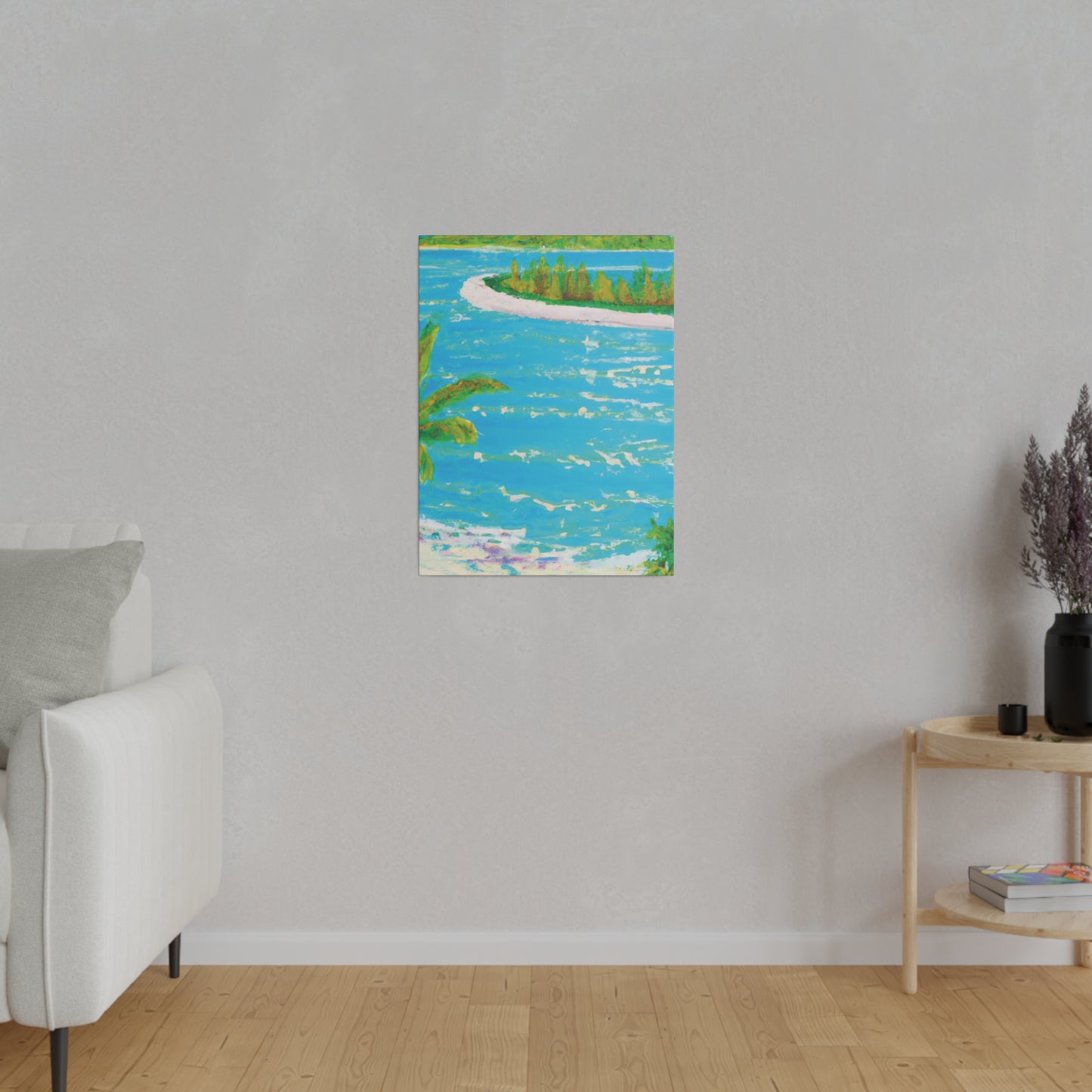 9555G - Bahamas Ocean Painting Print | Bahamas | Ocean | Beach | Poster | Home Decor | Wall Art | Canvas