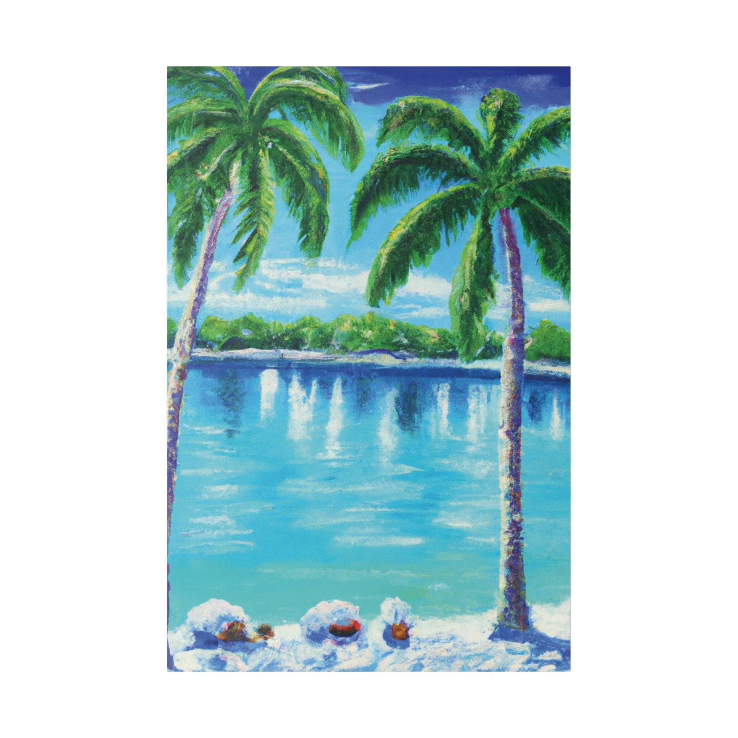 4482N - Bahamas Ocean Painting Print | Bahamas | Ocean | Beach | Poster | Home Decor | Wall Art | Canvas