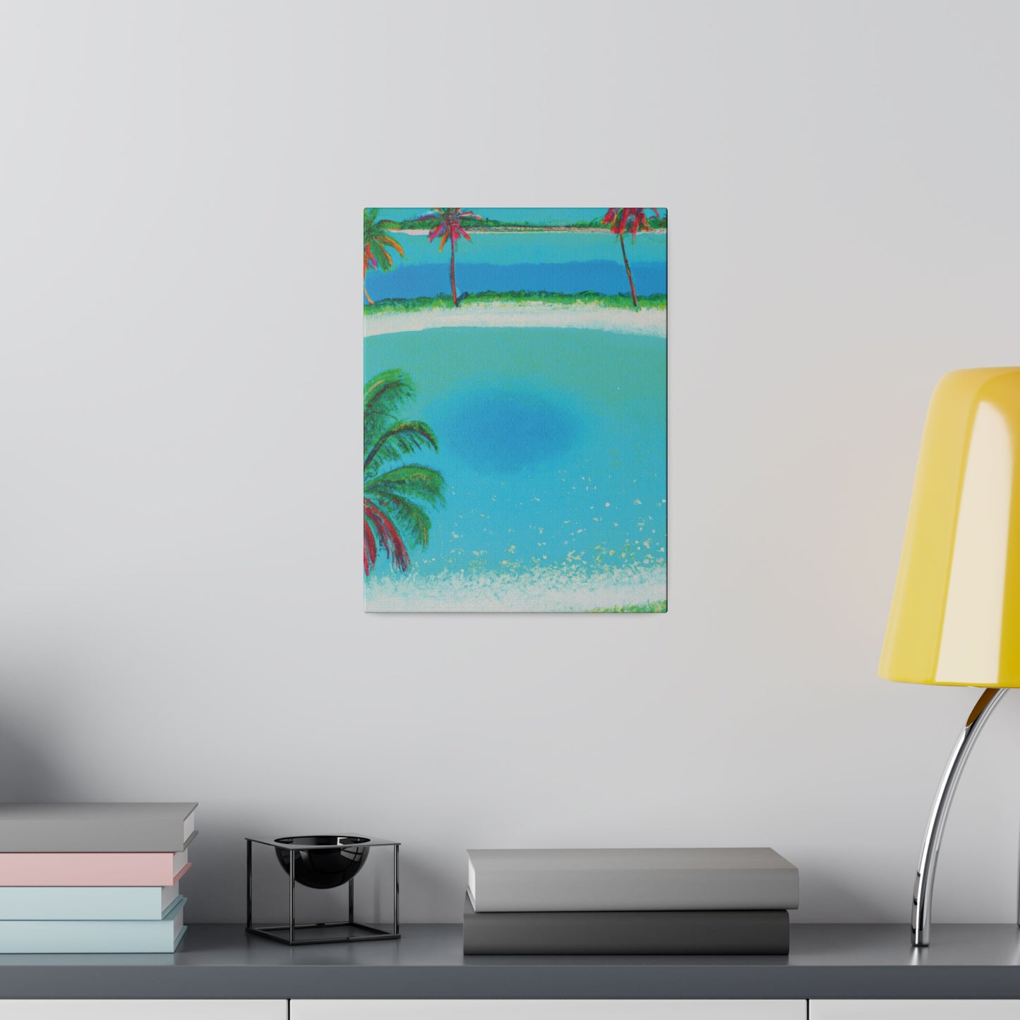 2198G - Bahamas Ocean Painting Print | Bahamas | Ocean | Beach | Poster | Home Decor | Wall Art | Canvas