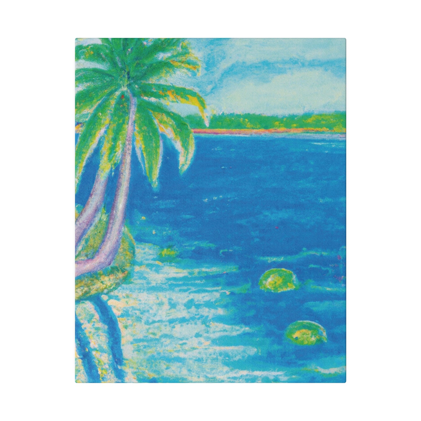 5683A - Bahamas Ocean Painting Print | Bahamas | Ocean | Beach | Poster | Home Decor | Wall Art | Canvas