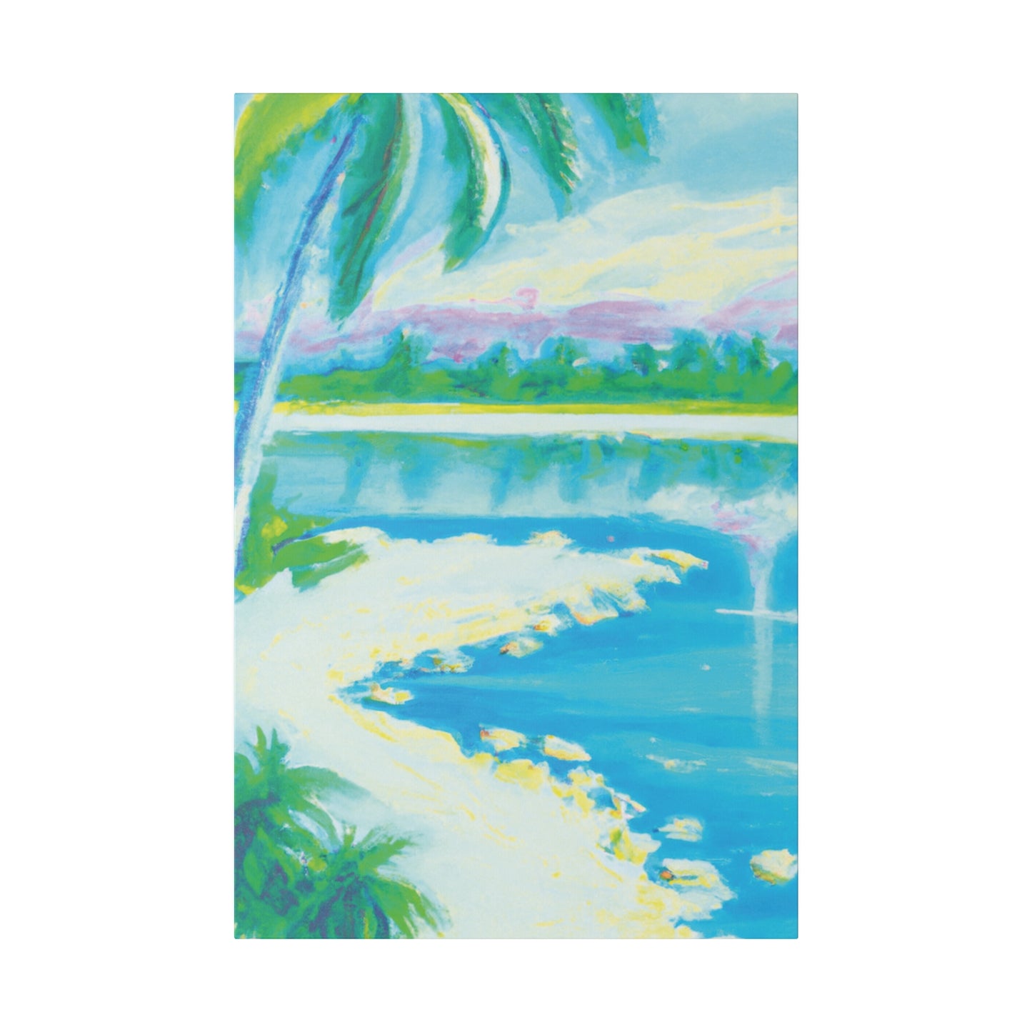 4501F - Bahamas Ocean Painting Print | Bahamas | Ocean | Beach | Poster | Home Decor | Wall Art | Canvas