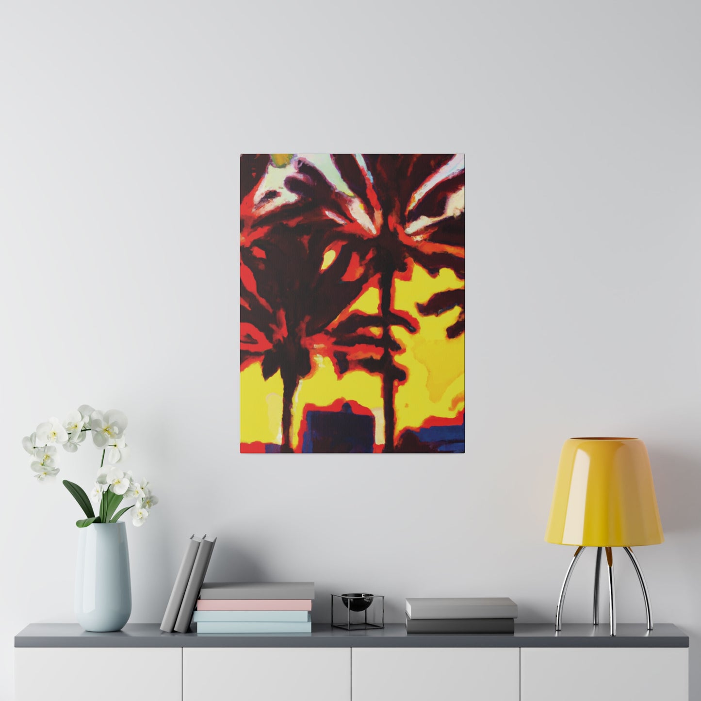 3133X - Miami Beach Sunset Painting Print | Miami | Beach | Sunset | Poster | Home Decor | Wall Art | Canvas