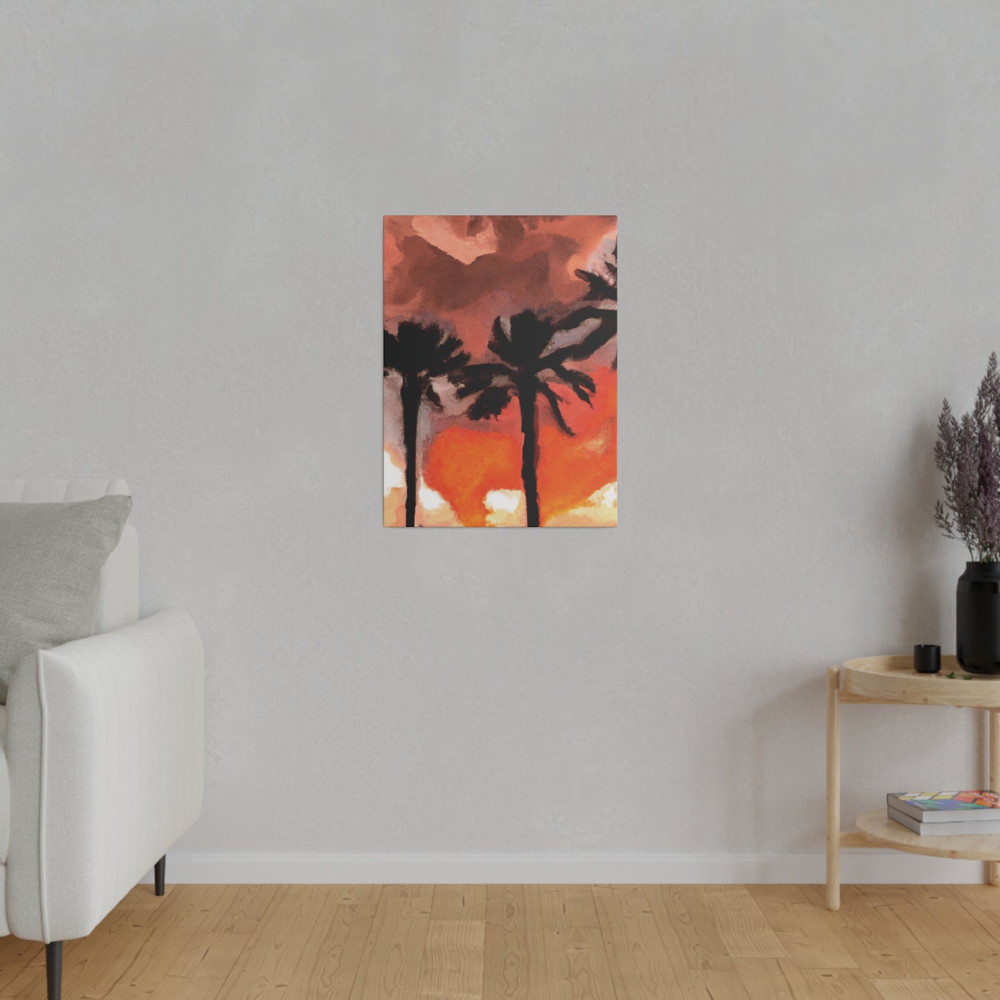 9073X - Miami Beach Sunset Painting Print | Miami | Beach | Sunset | Poster | Home Decor | Wall Art | Canvas