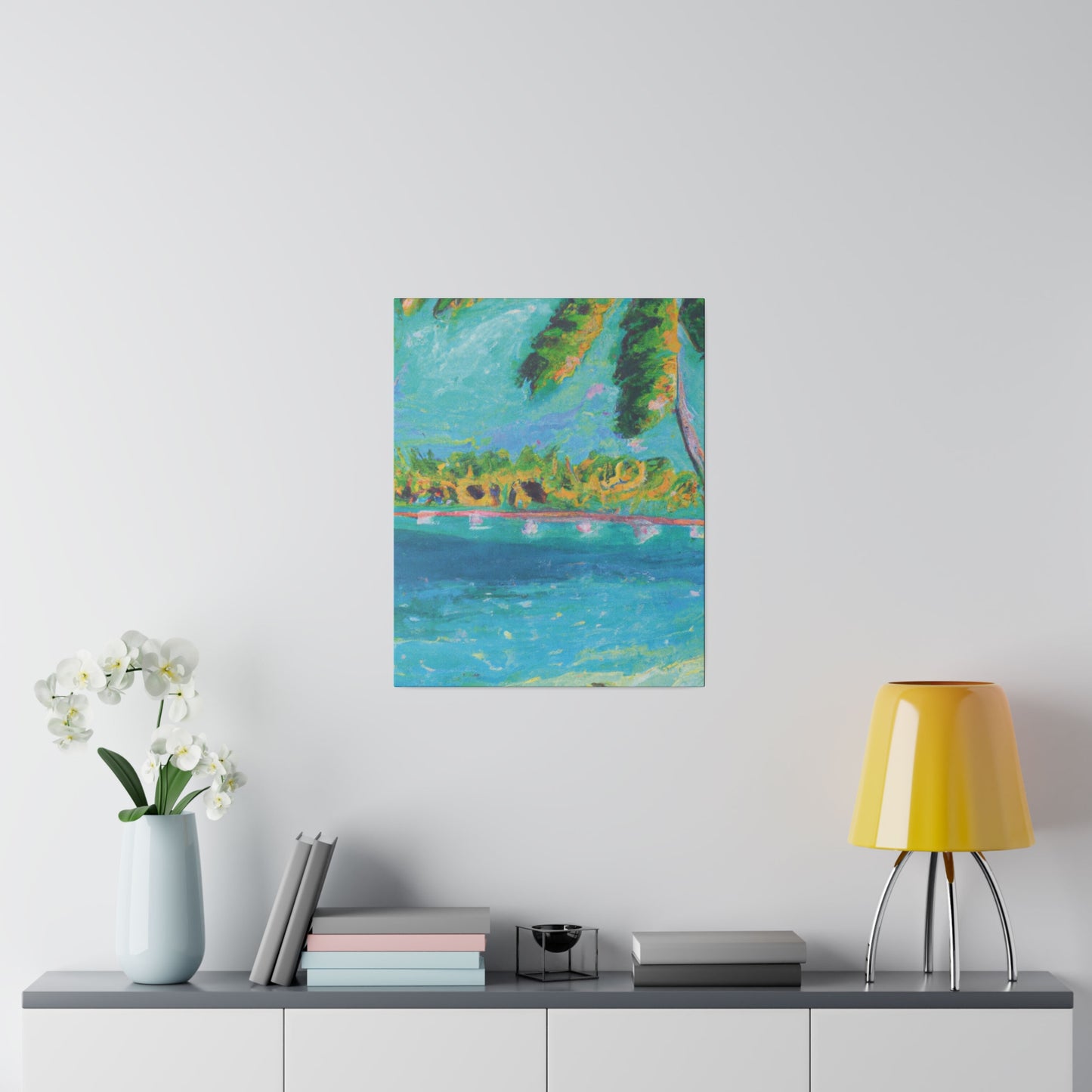 4831J - Bahamas Ocean Painting Print | Bahamas | Ocean | Beach | Poster | Home Decor | Wall Art | Canvas