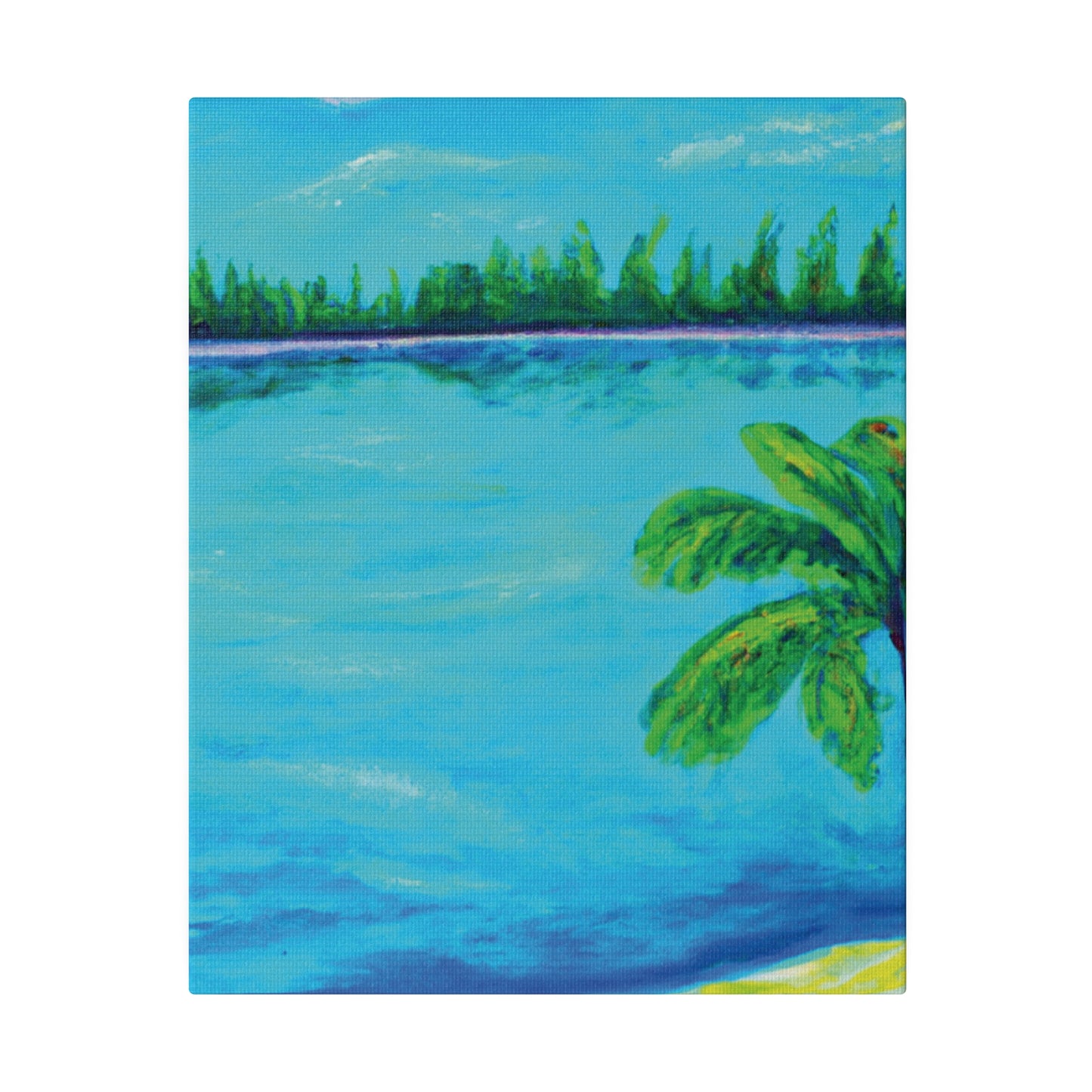 7122L - Bahamas Ocean Painting Print | Bahamas | Ocean | Beach | Poster | Home Decor | Wall Art | Canvas