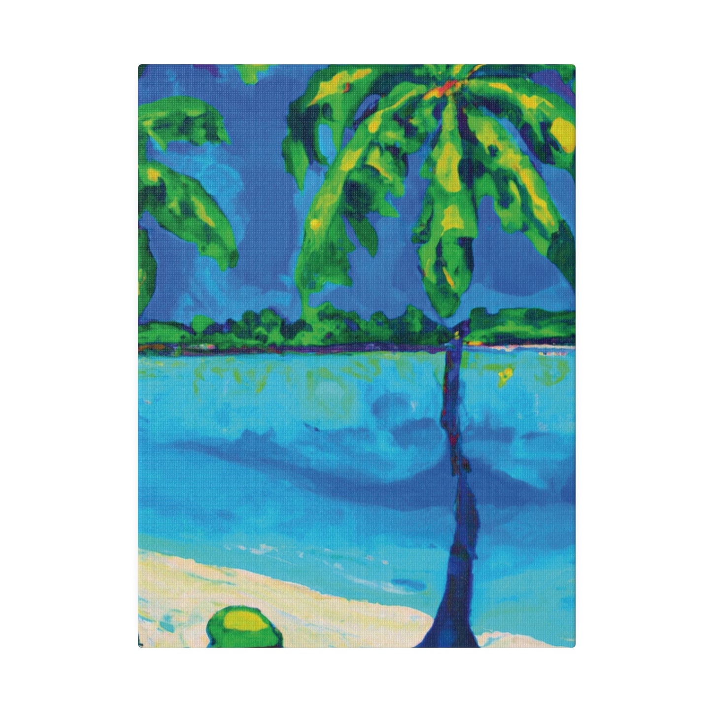 7381V - Bahamas Ocean Painting Print | Bahamas | Ocean | Beach | Poster | Home Decor | Wall Art | Canvas