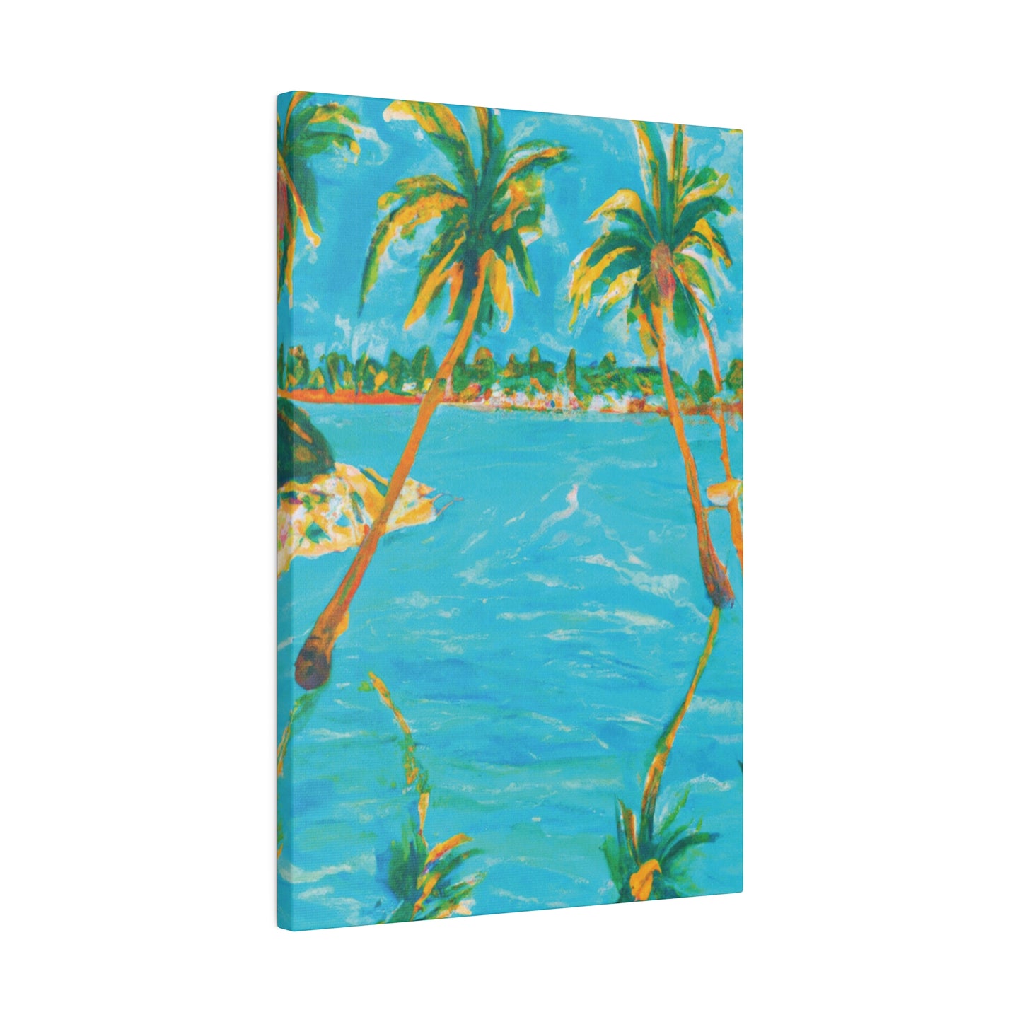 4338G - Bahamas Ocean Painting Print | Bahamas | Ocean | Beach | Poster | Home Decor | Wall Art | Canvas