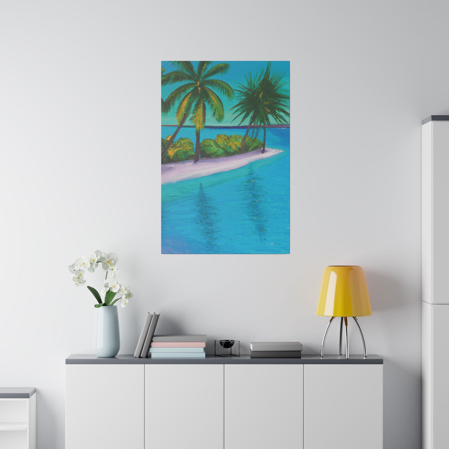 1899X - Bahamas Ocean Painting Print | Bahamas | Ocean | Beach | Poster | Home Decor | Wall Art | Canvas