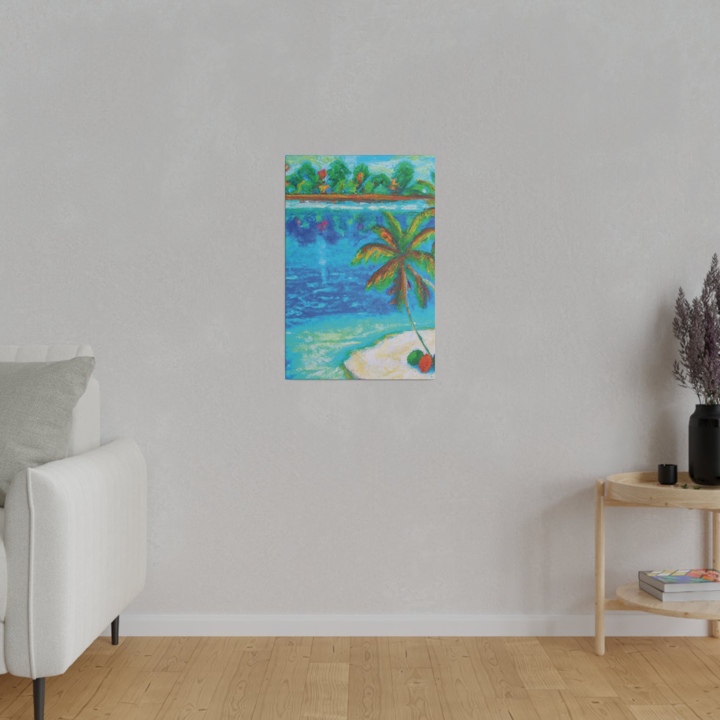 8252T - Bahamas Ocean Painting Print | Bahamas | Ocean | Beach | Poster | Home Decor | Wall Art | Canvas