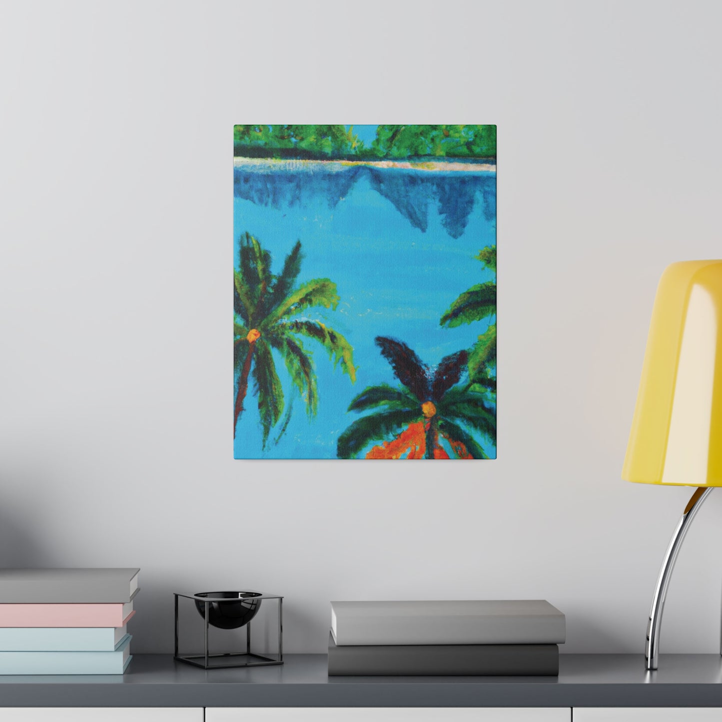 7373A - Bahamas Ocean Painting Print | Bahamas | Ocean | Beach | Poster | Home Decor | Wall Art | Canvas