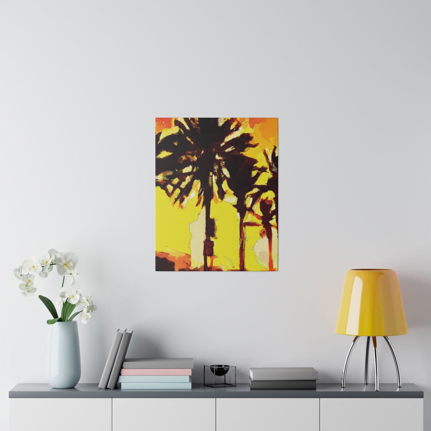 8336Q - Miami Beach Sunset Painting Print | Miami | Beach | Sunset | Poster | Home Decor | Wall Art | Canvas