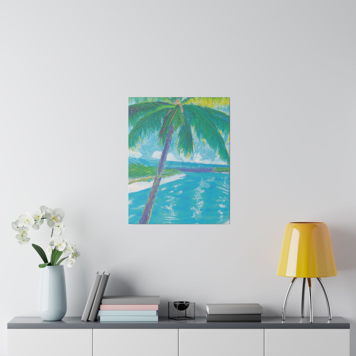 9252K - Bahamas Ocean Painting Print | Bahamas | Ocean | Beach | Poster | Home Decor | Wall Art | Canvas