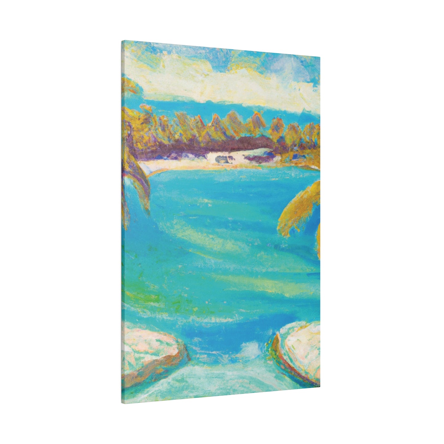 5706H - Bahamas Ocean Painting Print | Bahamas | Ocean | Beach | Poster | Home Decor | Wall Art | Canvas