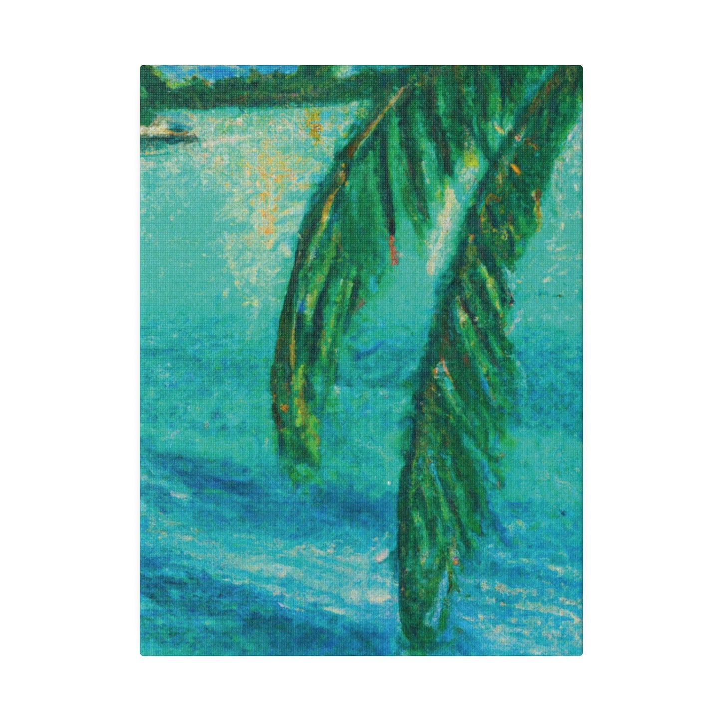 7714W - Bahamas Ocean Painting Print | Bahamas | Ocean | Beach | Poster | Home Decor | Wall Art | Canvas