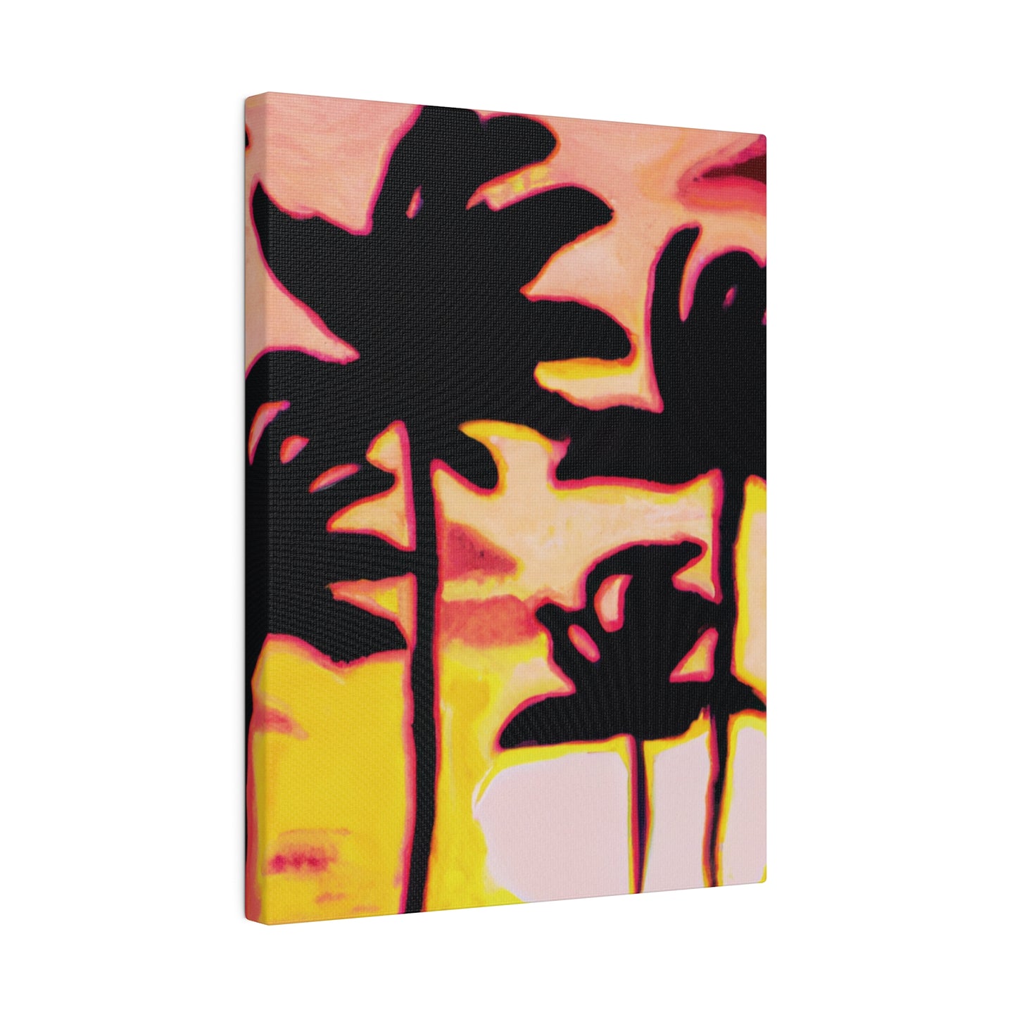9329P - Miami Beach Sunset Painting Print | Miami | Beach | Sunset | Poster | Home Decor | Wall Art | Canvas