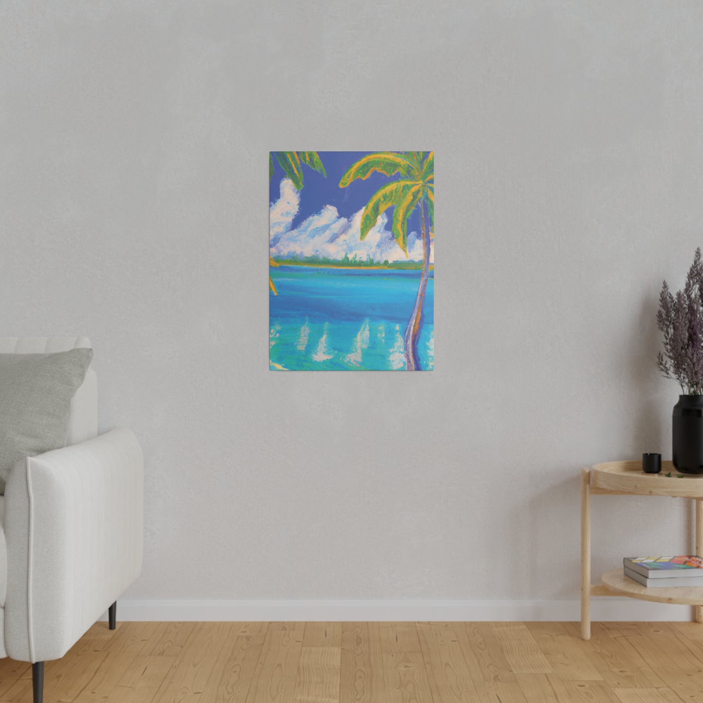 3054I - Bahamas Ocean Painting Print | Bahamas | Ocean | Beach | Poster | Home Decor | Wall Art | Canvas